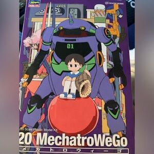 Hasegawa 52318 1:20 20 MechatroWeGo x Evangelion Test Type-01 + Shinji Ikari Kit